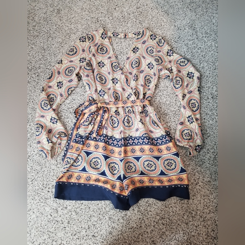 Romper, beautiful colors!  NWT